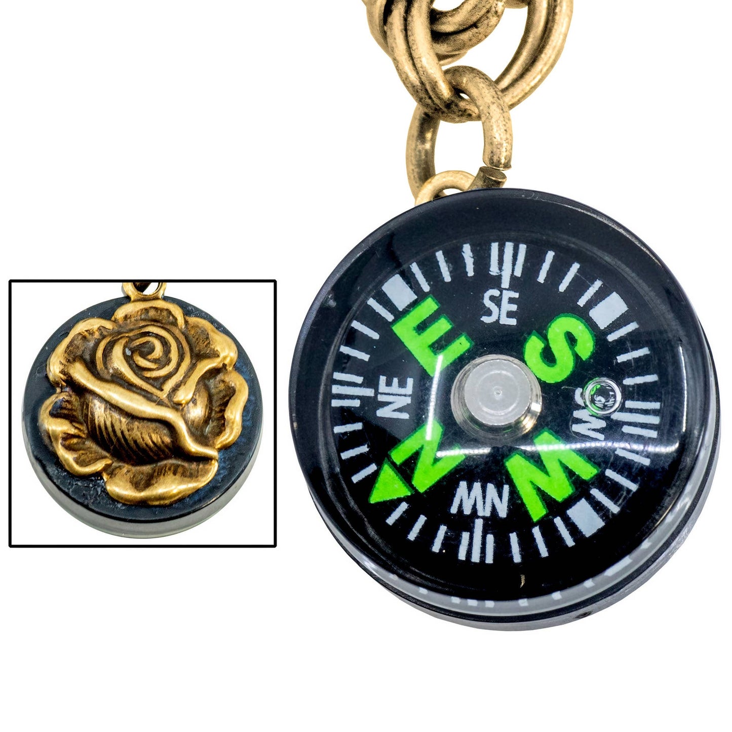 Emergency Purse Charm: St Christopher Medal Charm