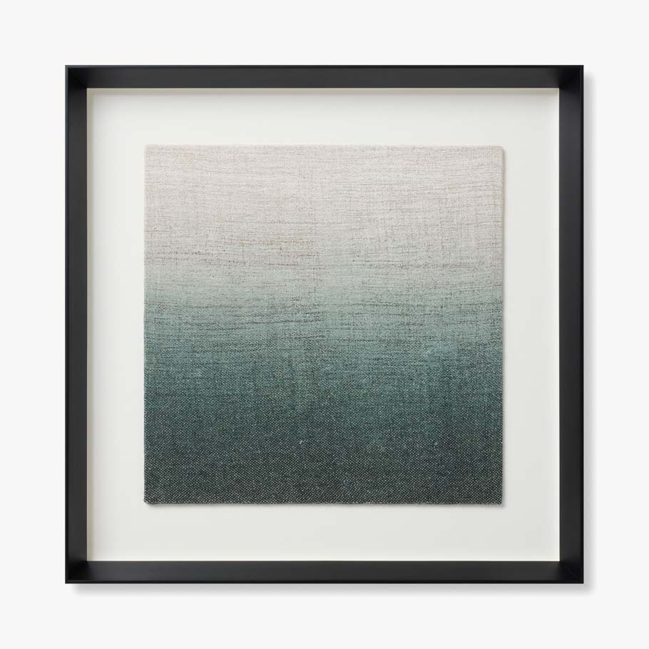 Poseidon Textile Framed Art