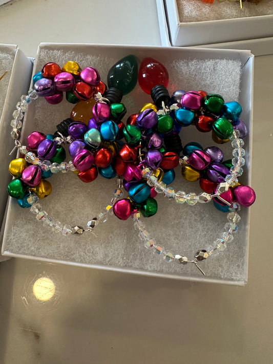 Wine Charm Set Lights Handmade-Megan Berry