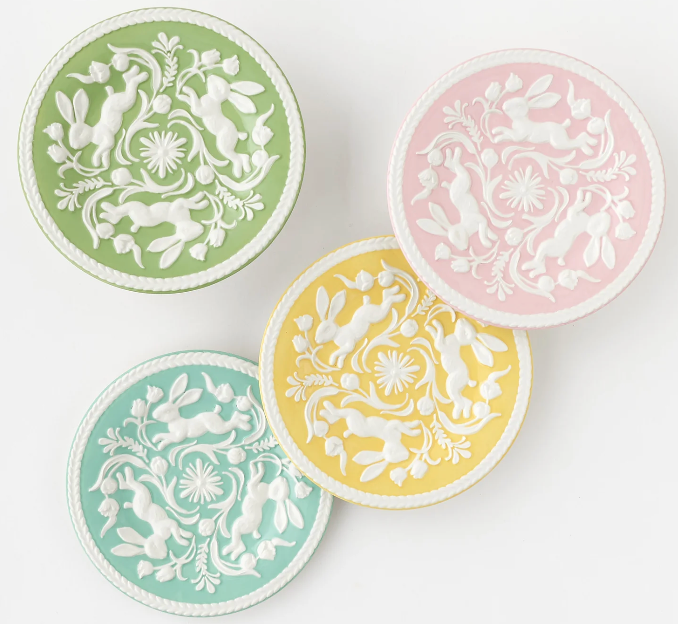 Embossed Easter Plate